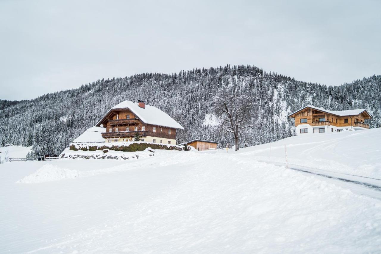 Bio Bauernhof Oberhinterberg Appartement Аннаберг-им-Ламмерталь Экстерьер фото